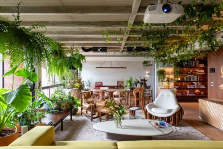 Terrace Apartment by Estúdio Guto Requena, a sustainable, tech-infused space that merges emotion, design, nature, and human connections.