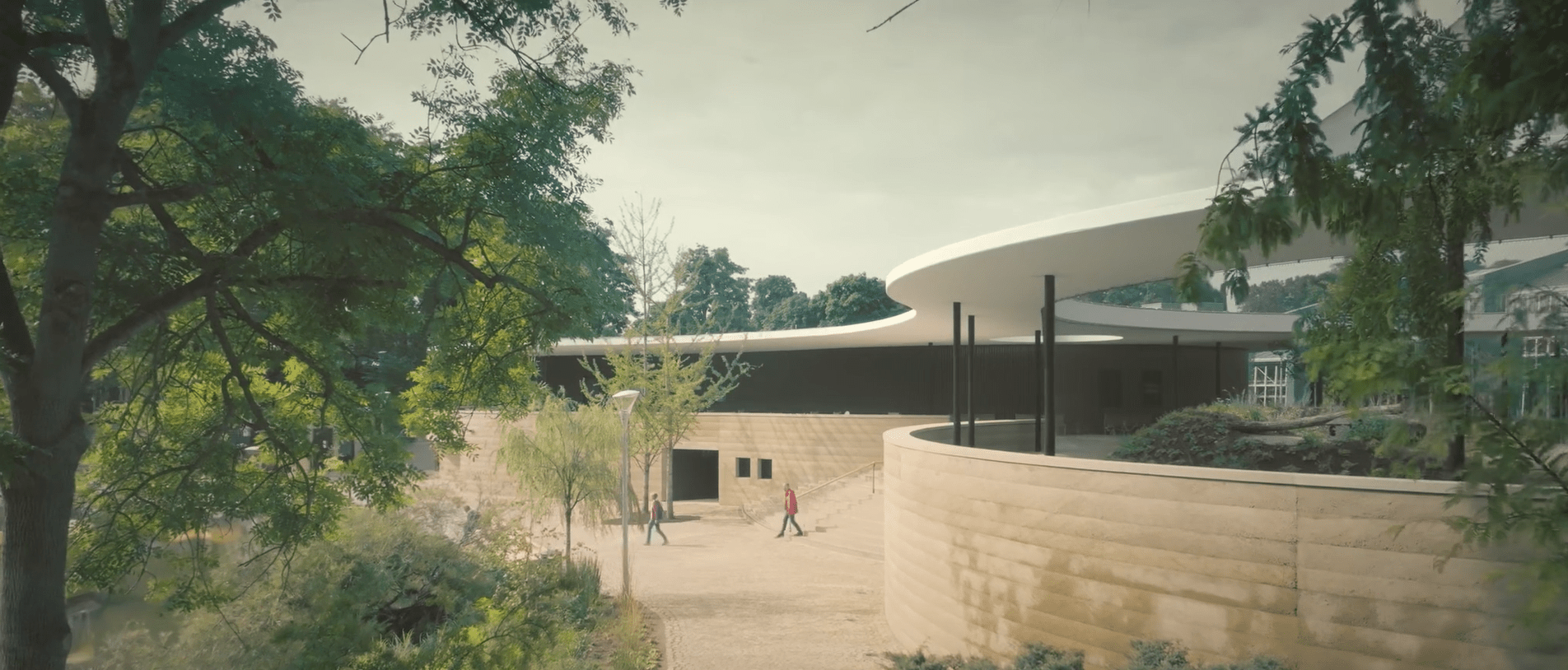 Urban parks like Neue Parkmitte Luisenpark in Mannheim blend ecological sensitivity with community-focused design.