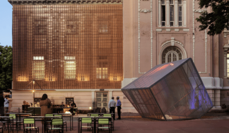 Blending art with functional architecture, the IEMG project honors Milton Nascimento and enhances student inspiration.