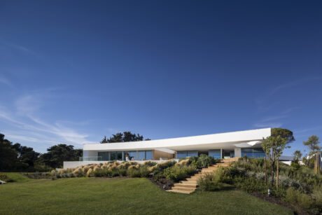 Lux Mare blends architecture with nature, creating a tranquil sanctuary with stunning ocean views.