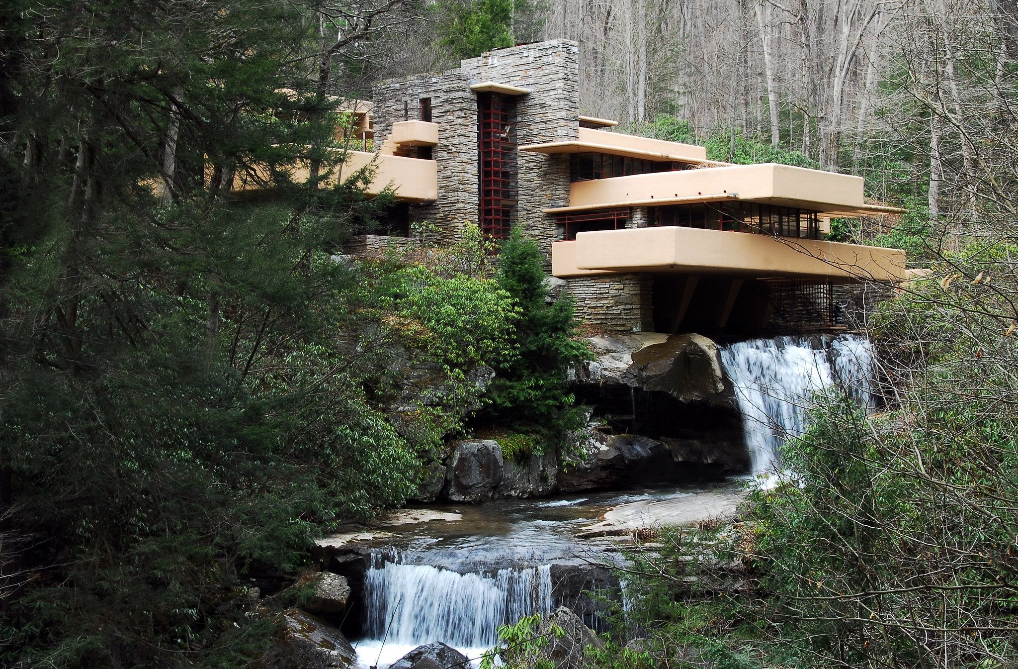 Fallingwater House by Frank Lloyd Wright | Architecture Hunter